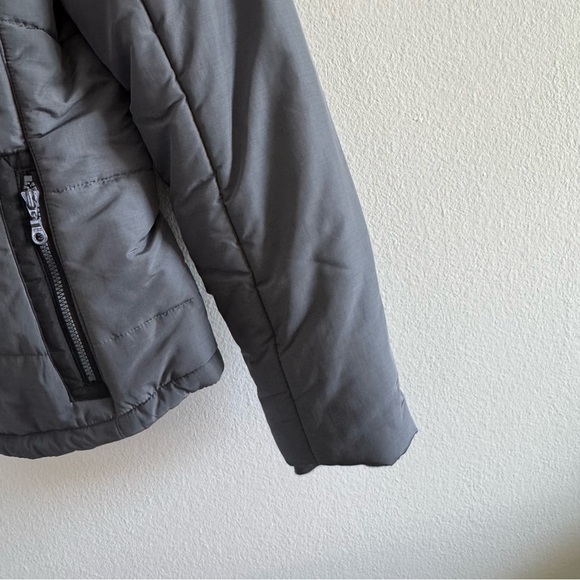 Prana Gray Black Breathe Puffer Jacket size Small - Picture 5 of 9